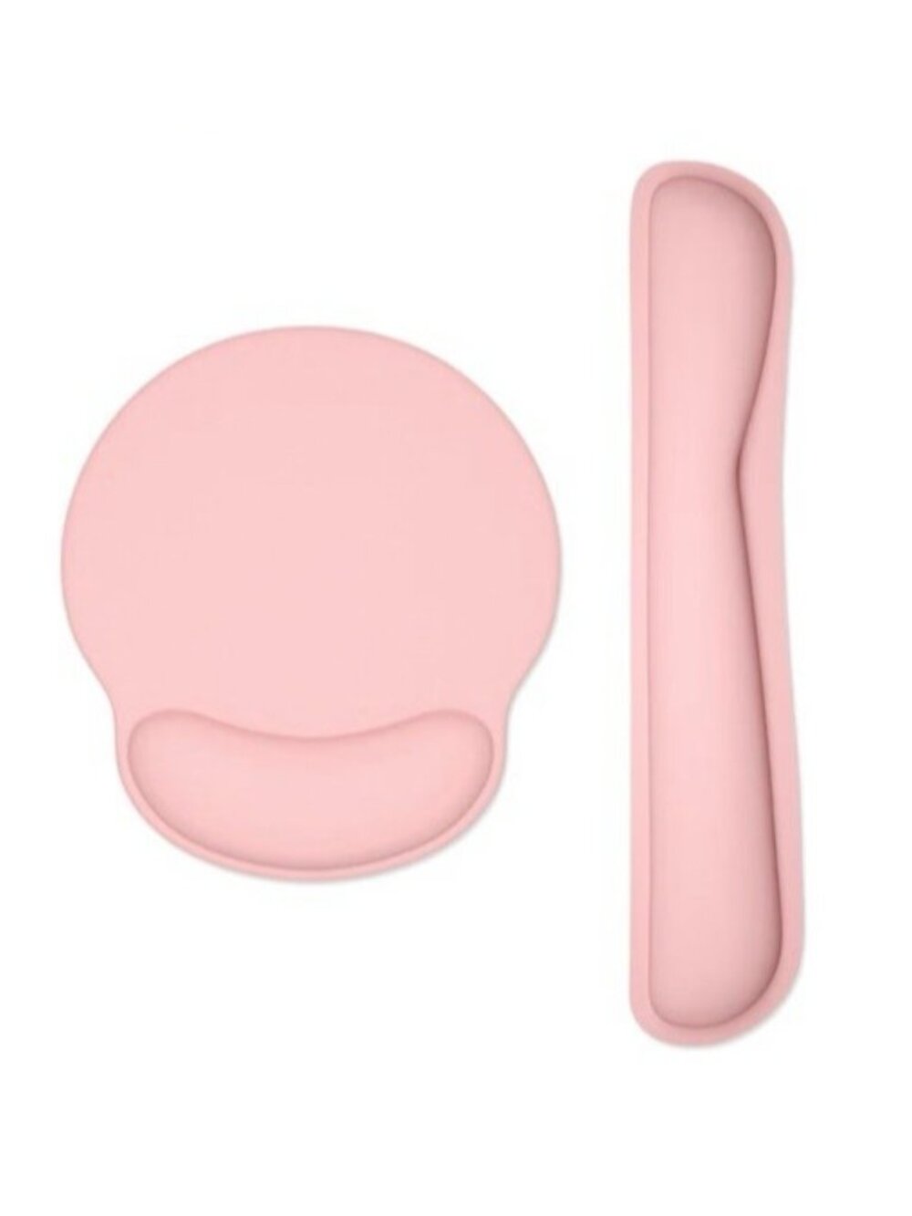 Pink Keyboard Wrist Rest Mouse Pad Set Ergonomic Memory Foam Non Slip Cute NEW
